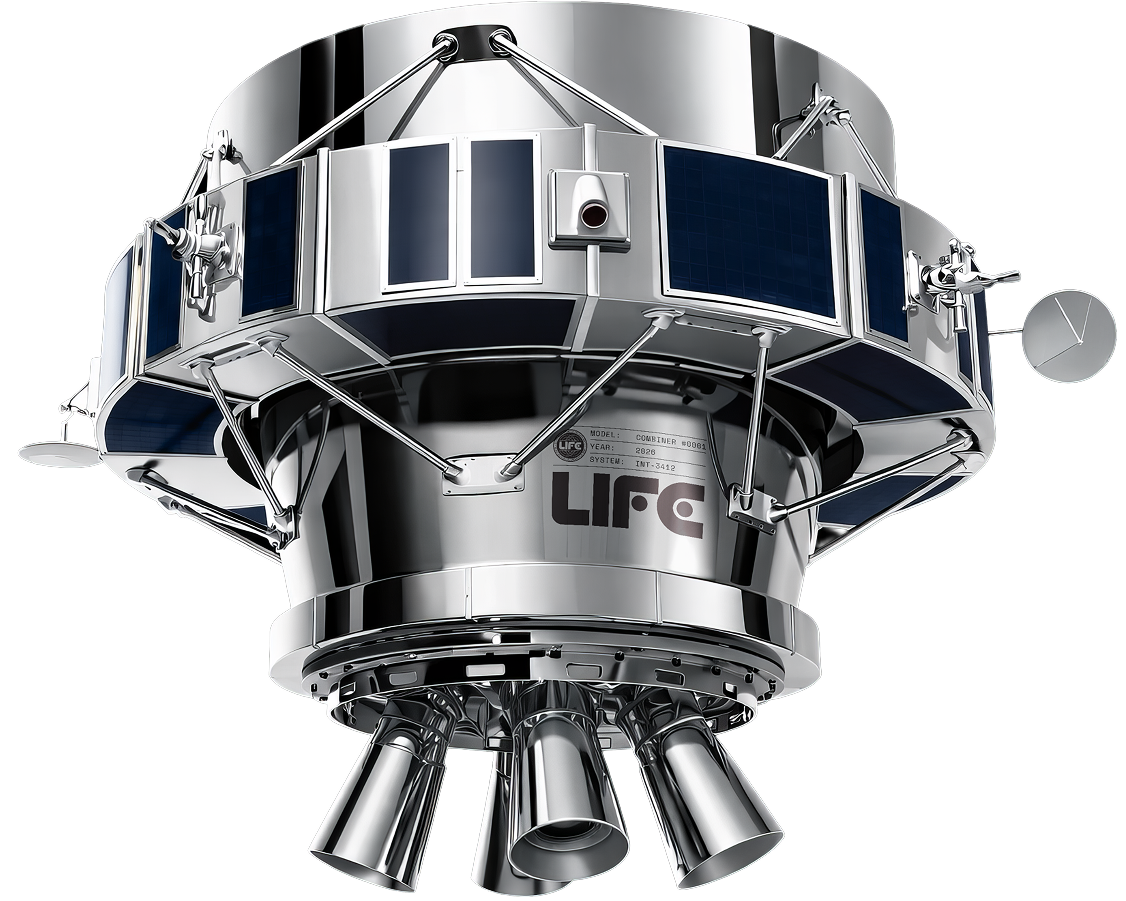 LIFE satellite render